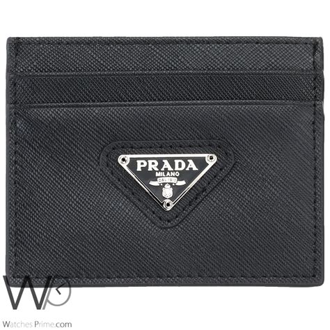 prada wallet card holder|prada card holder with zipper.